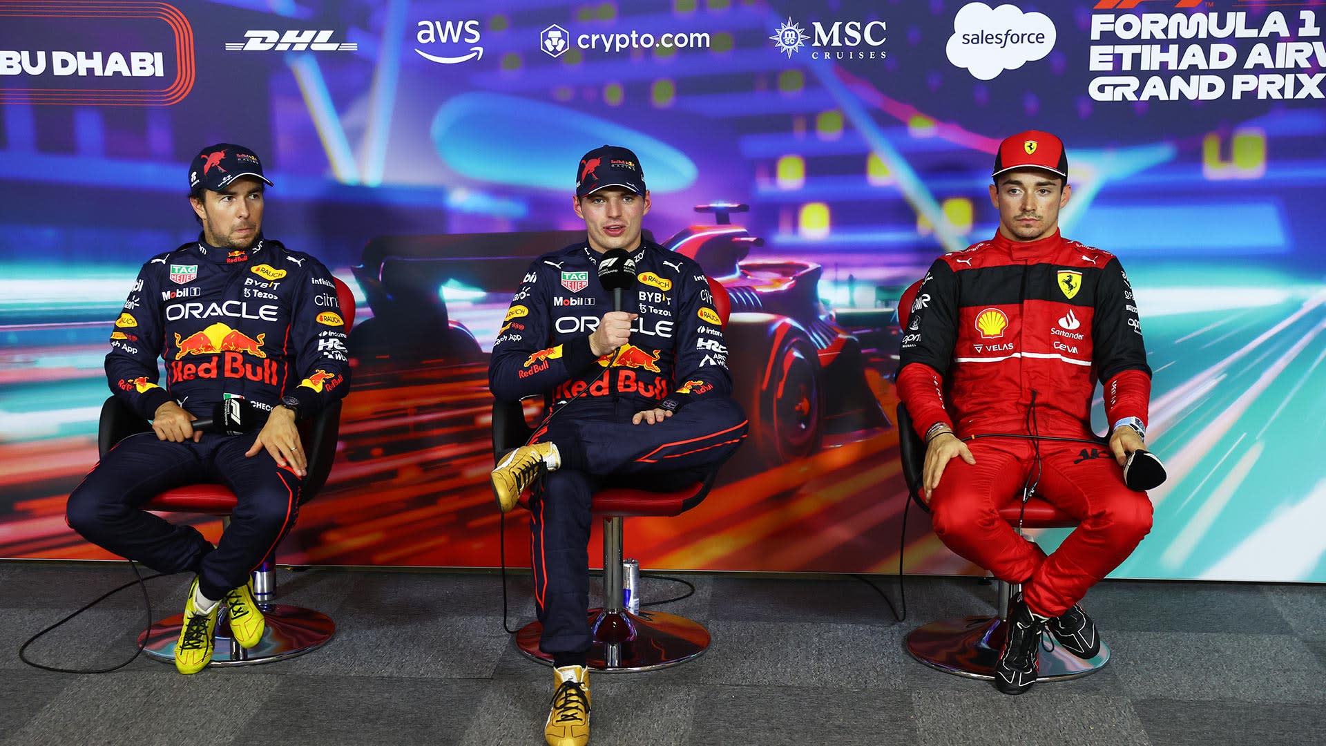 FIA Post Qualifying Press Conference 2022 Abu Dhabi Grand Prix